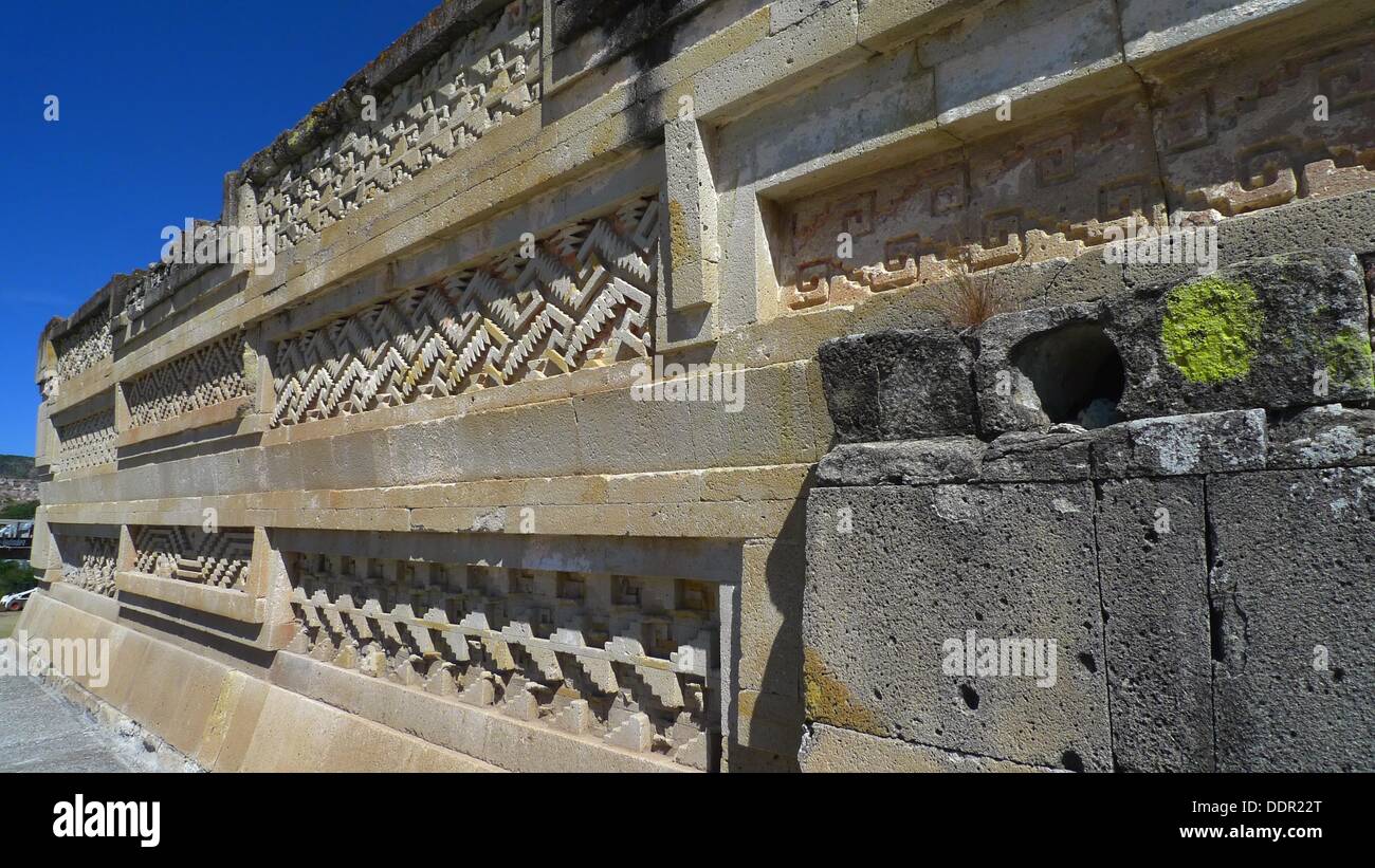 Mitla Zapotec civilization Oaxaca Mexico Stock Photo Alamy