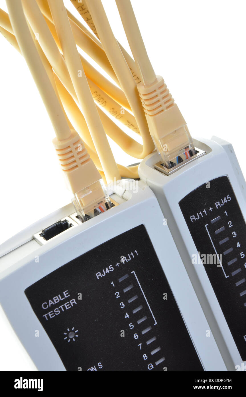 Lan tester hi-res stock photography and images - Alamy