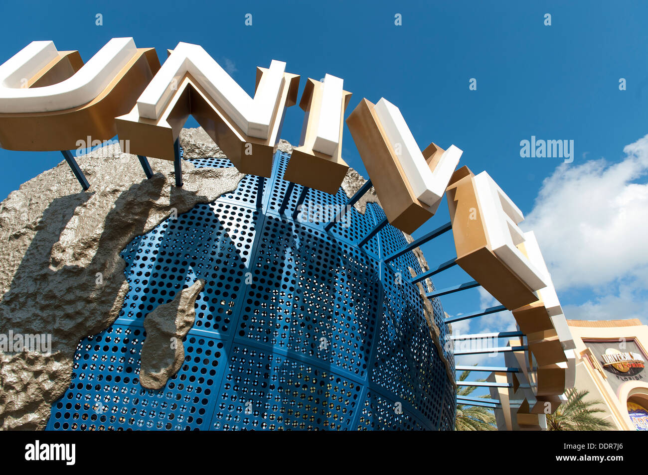 Universal Studios globe, Orlando, Florida, USA Stock Photo Alamy