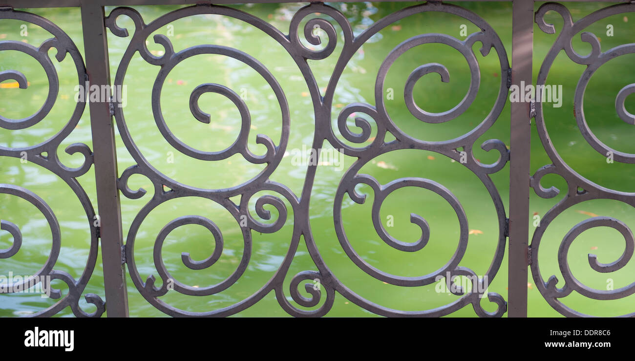 Close up view through railing hi-res stock photography and images - Alamy