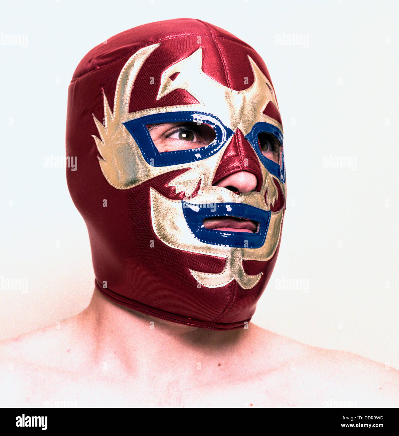 Download Wrestler Mask Stock Photo Alamy PSD Mockup Templates