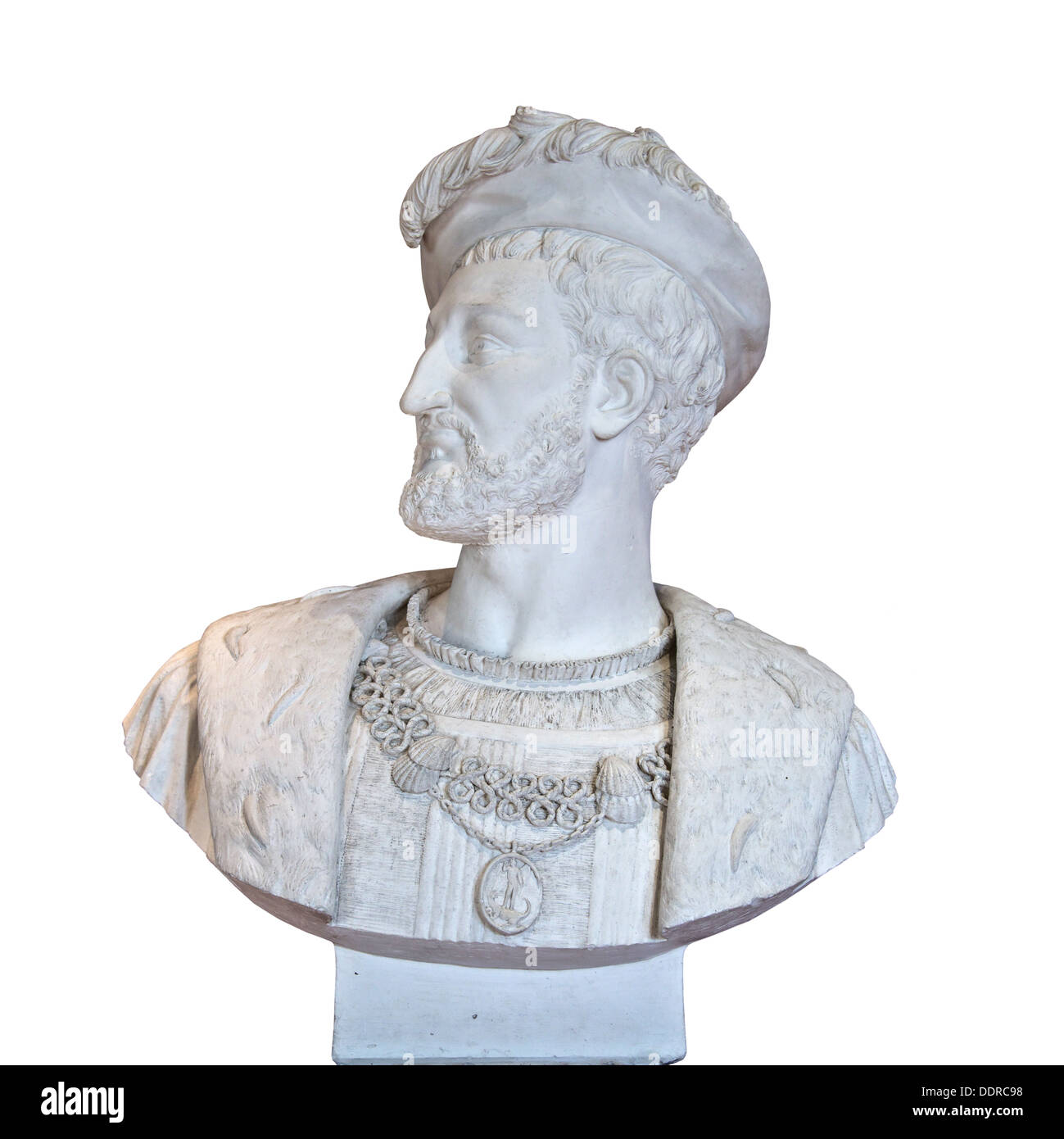 Head and shoulders statue of François 1er, Francis 1 of France