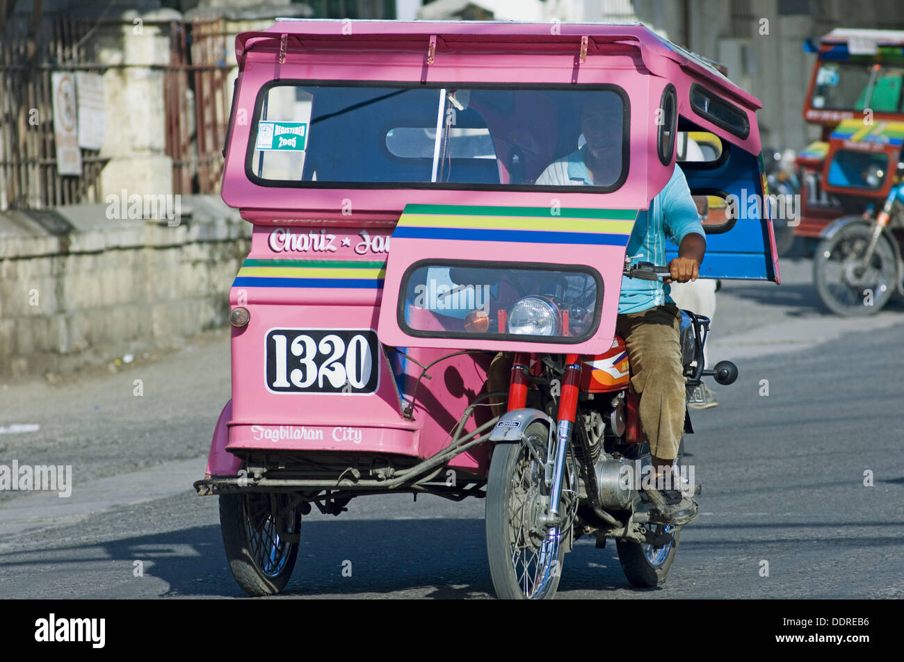 Tricycle Bohol Tagbilaran Philippines High Resolution Stock Photography and Images Alamy