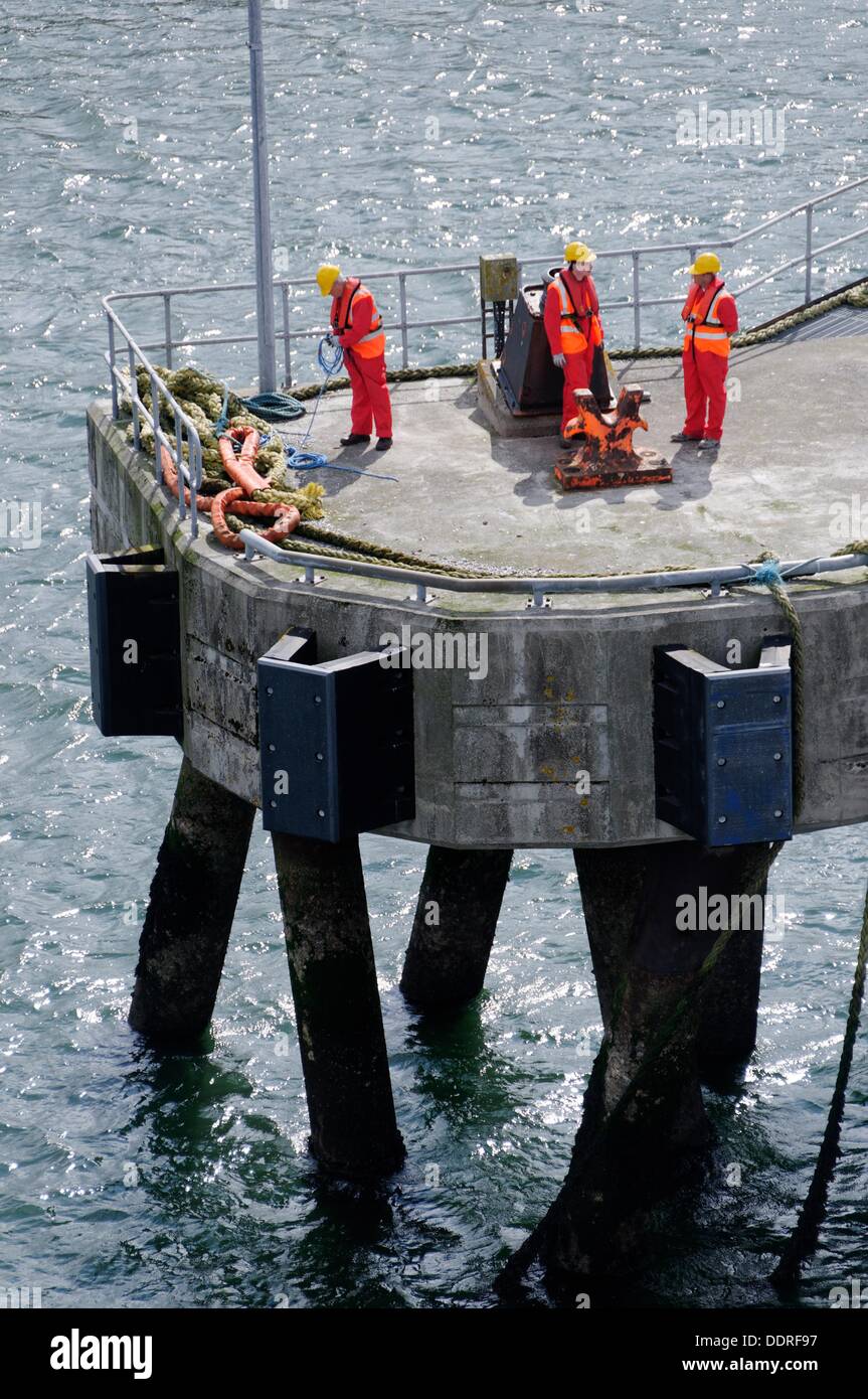 Docking at Ringaskiddy Ferry Port, County Cork, Ireland Stock Photo - Alamy