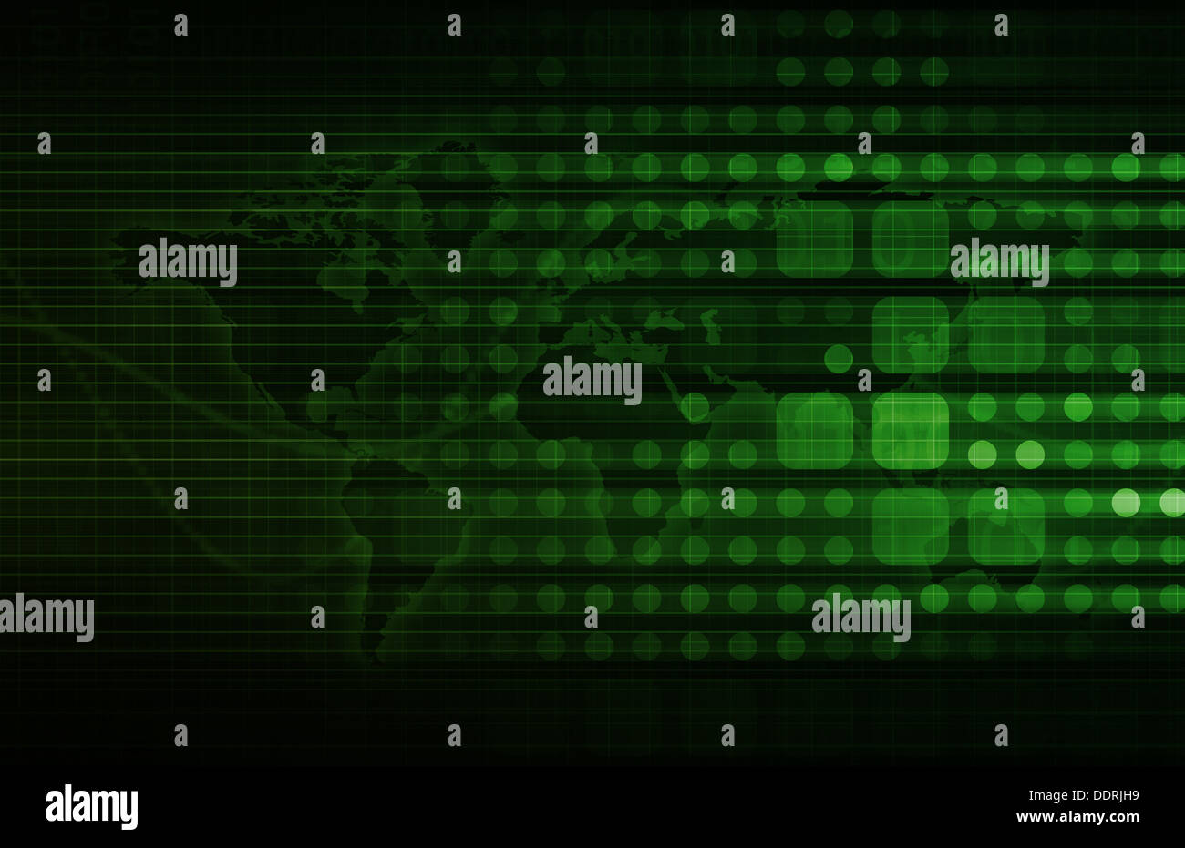 Digital Multimedia Content Delivery Online as Art Stock Photo Alamy