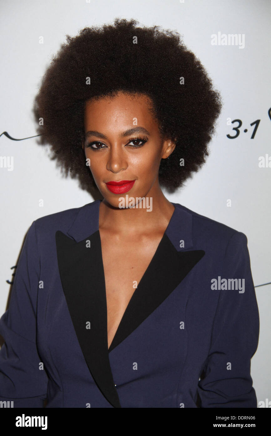 New York, New York, USA. 5th Sep, 2013. SOLANGE KNOWLES attends the 3.1