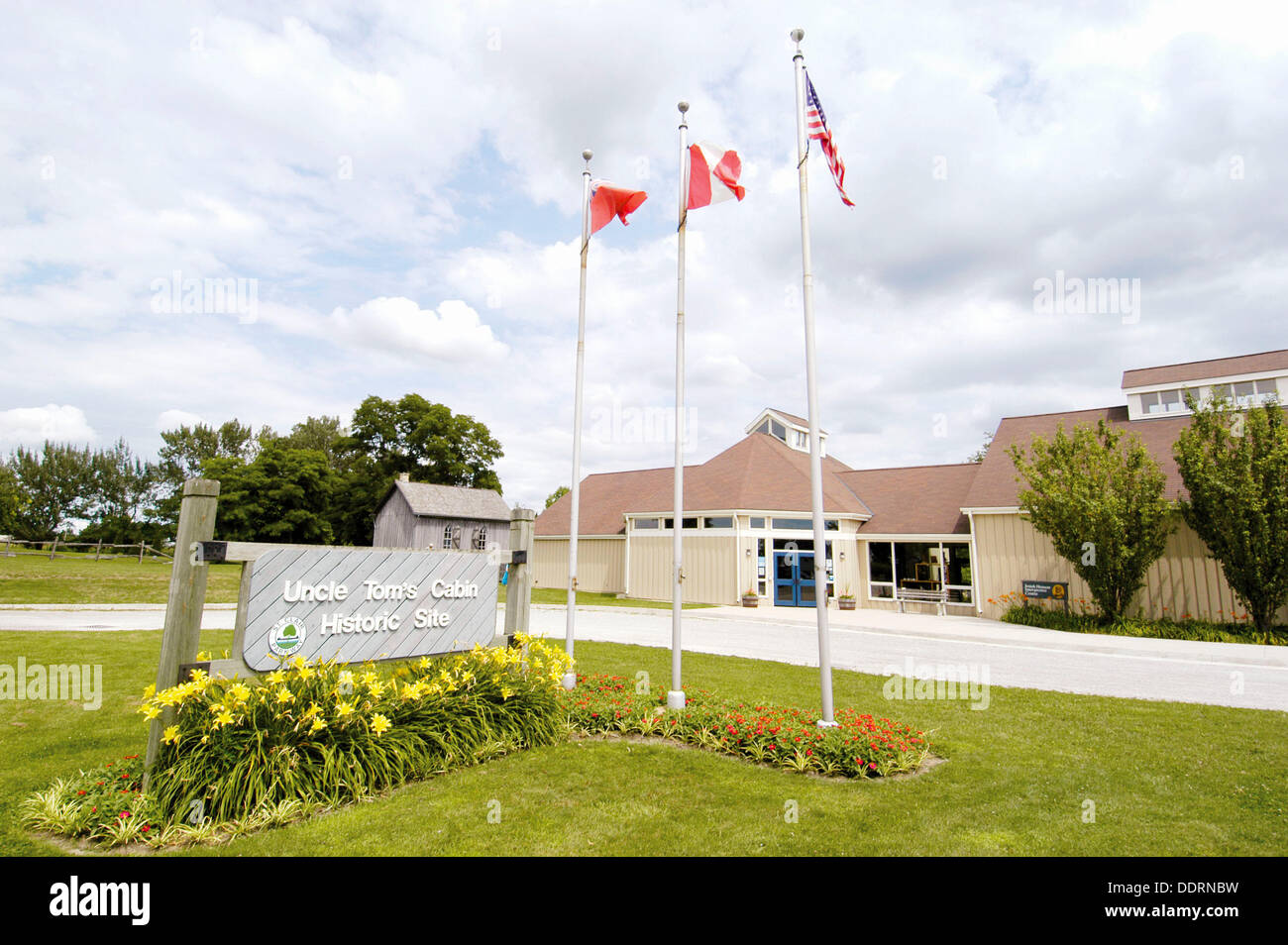 Site of Uncle Tom´s Cabin. Dresden. Ontario, Canada Stock Photo Alamy