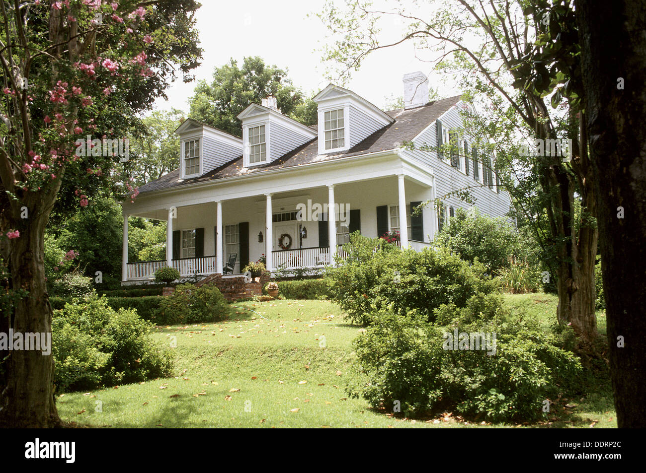 Historic Myrtle Terrace house, Natchez. Mississippi, USA Stock Photo