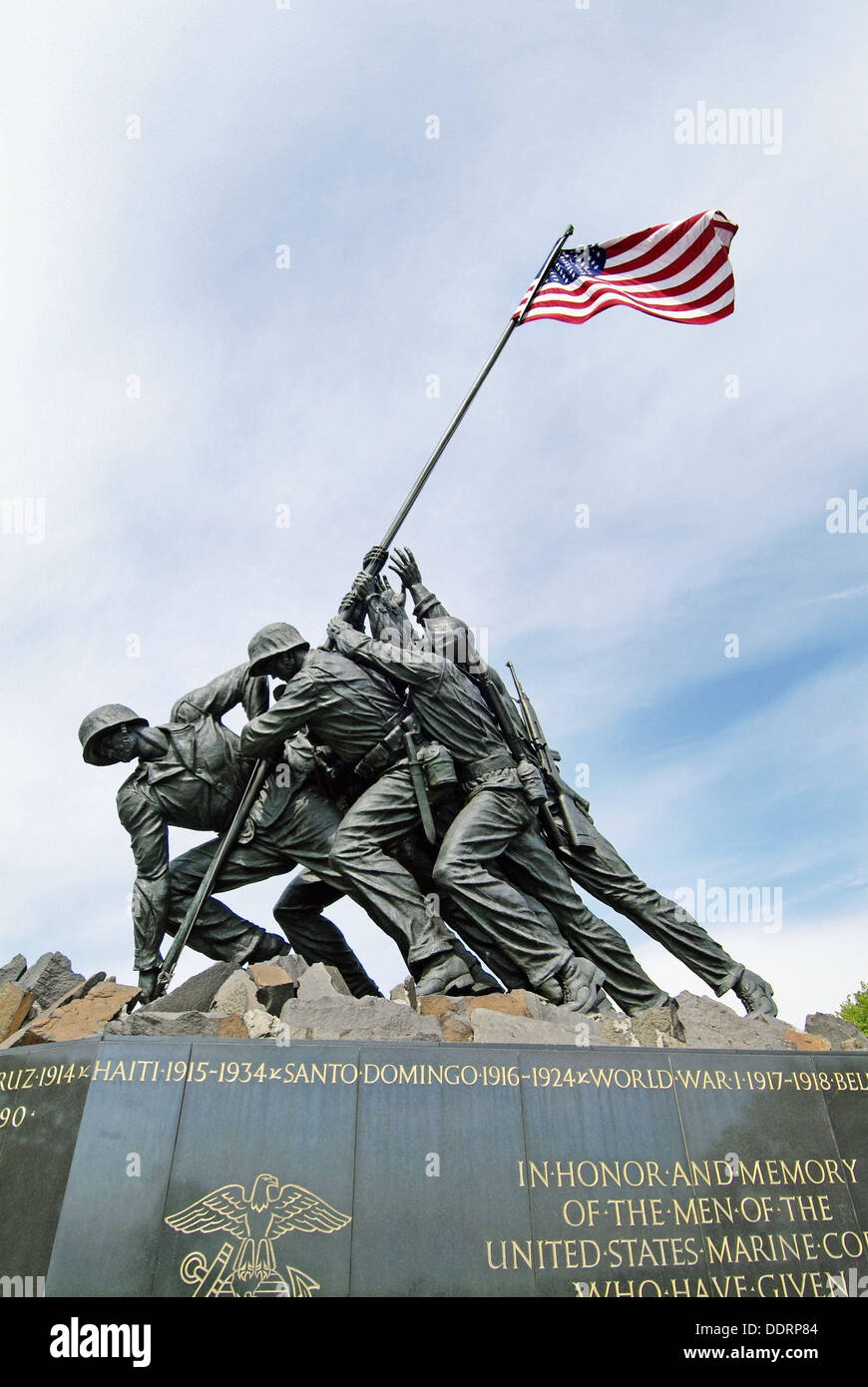 U s marine corps flag symbol hi-res stock photography and images - Alamy