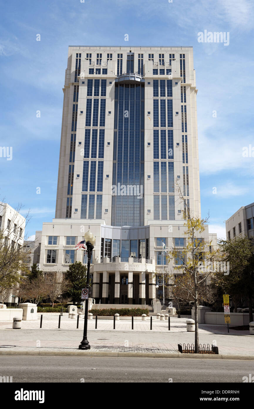 Orange County Courthouse Complex Orlando Florida Stock Photo Alamy