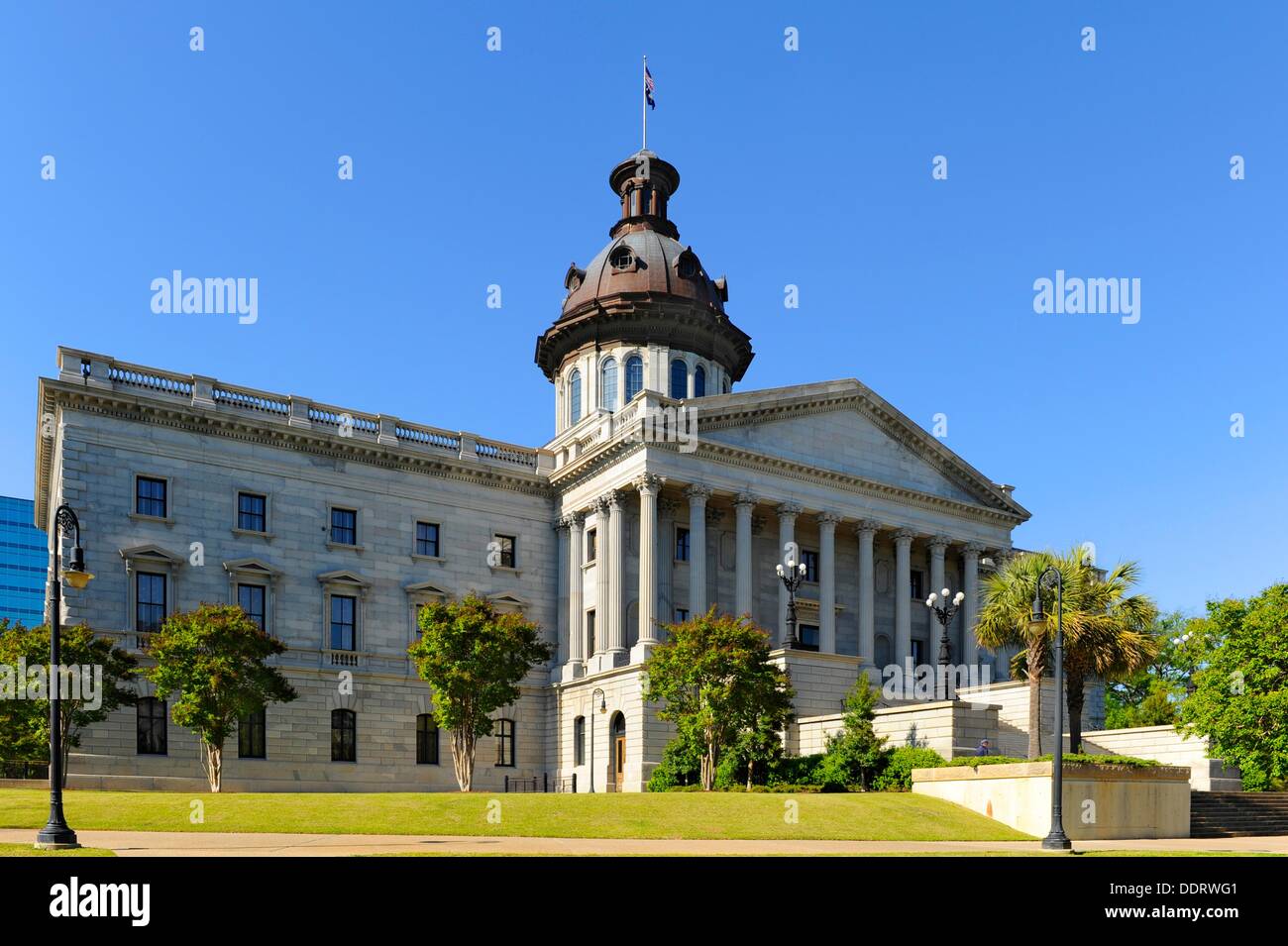 Columbia South Carolina Buildings Statues and Landmarks on the State