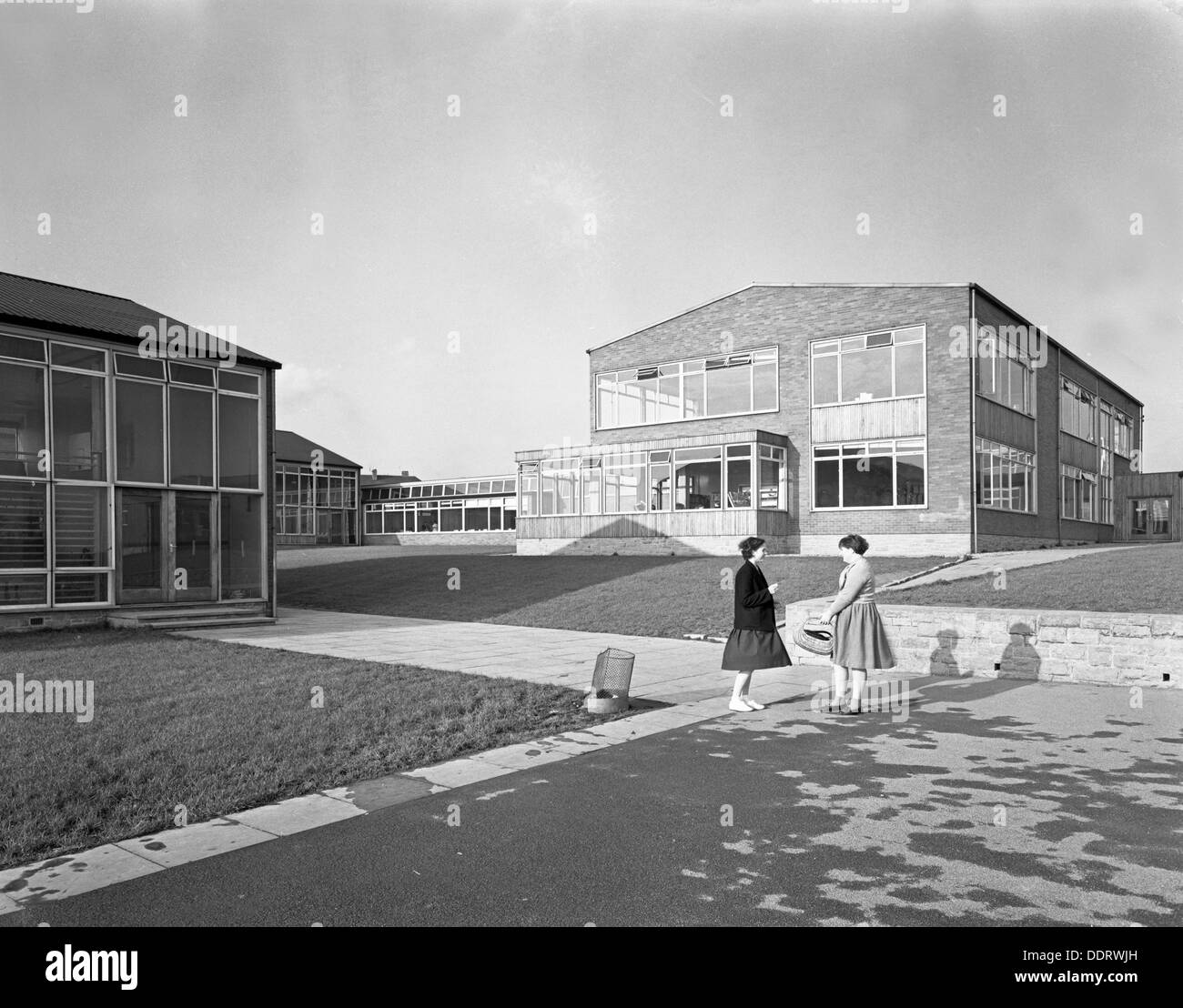 The new generation of schools, Swinton, South Yorkshire, 1960. Artist: Michael Walters Stock Photo