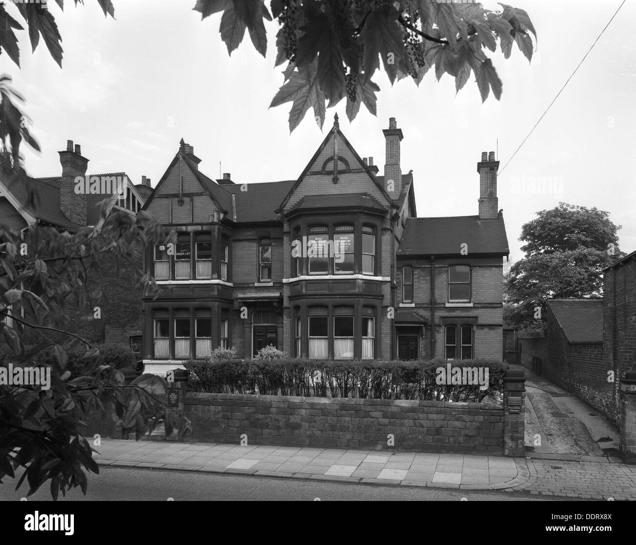 Burgwallis House, Rotherham, South Yorkshire, 1962. Artist Michael
