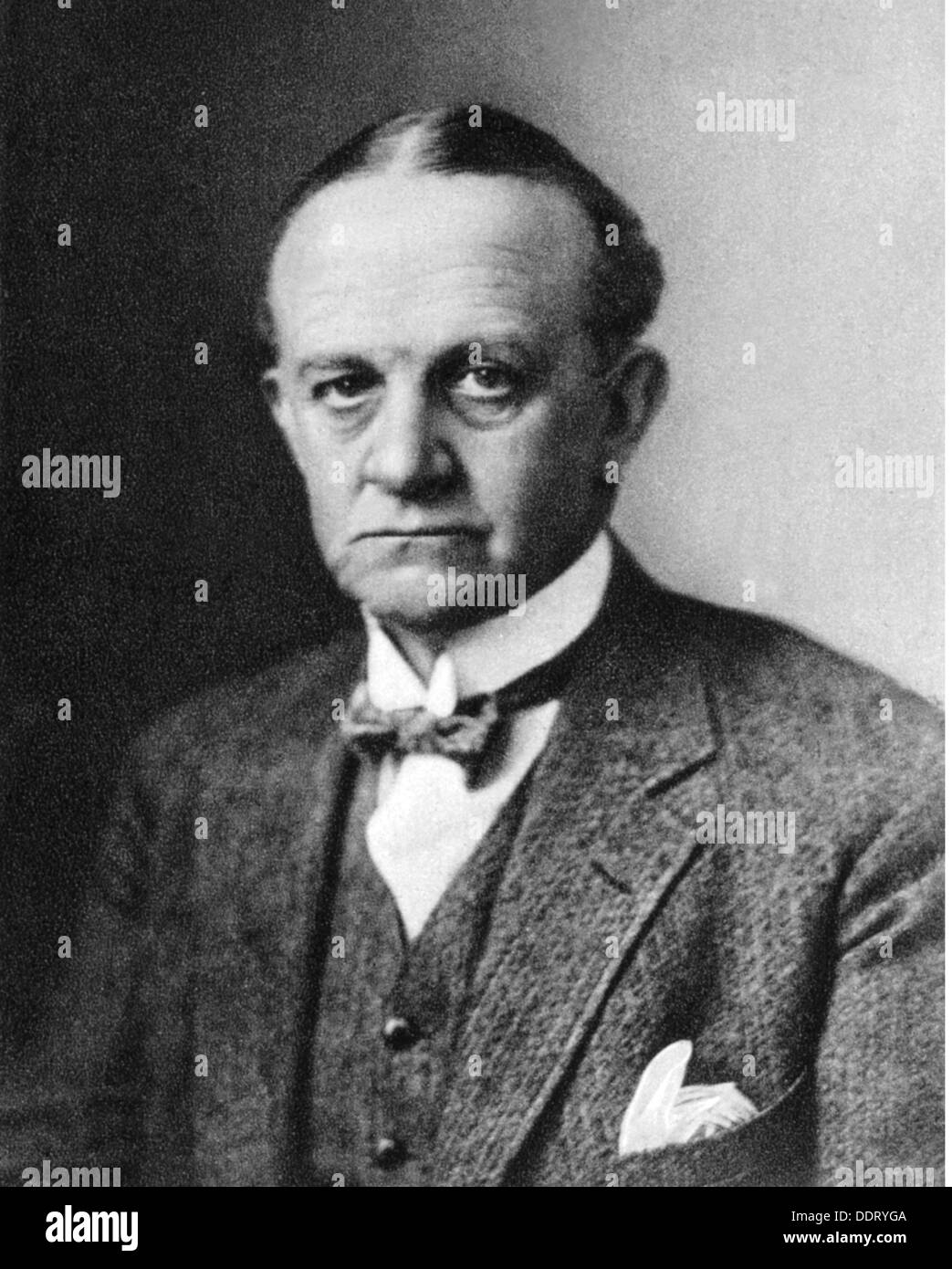 Bernstorff, Johann Heinrich Count von, 14.11.1862 - 6.10.1939, German diplomat, delegate at the League of Nations 1926 - 1931, portrait, 1930, Stock Photo