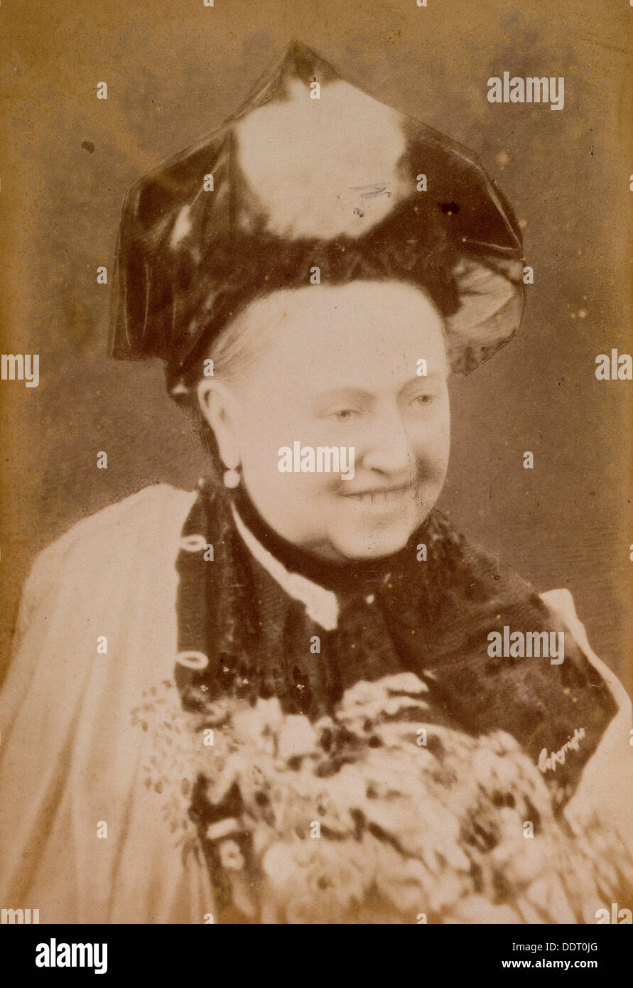 Queen Victoria, 21 June 1887. Artist: Unknown Stock Photo