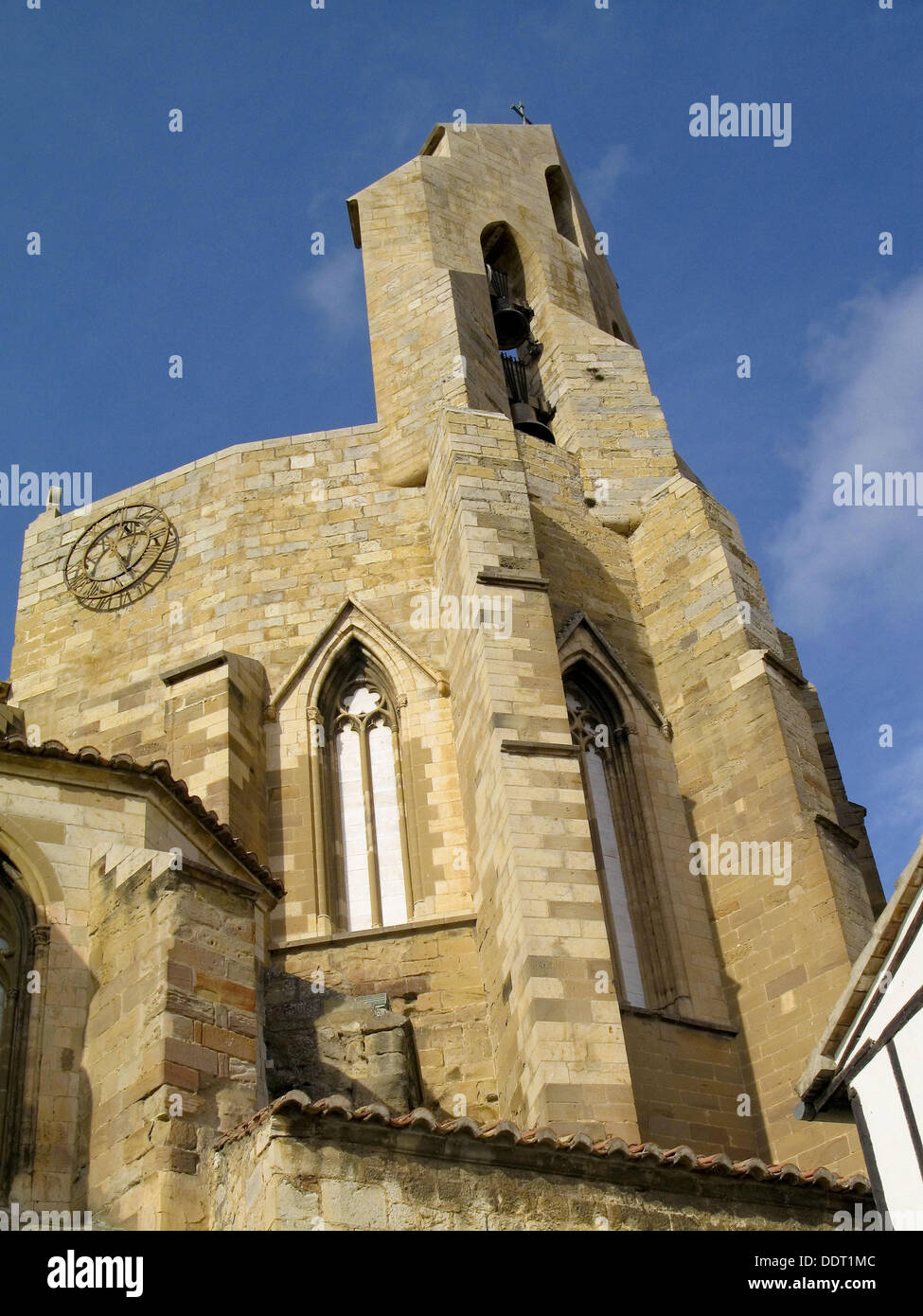 Gothic church of Santa María la Mayor (13th14th century). Morella. Els