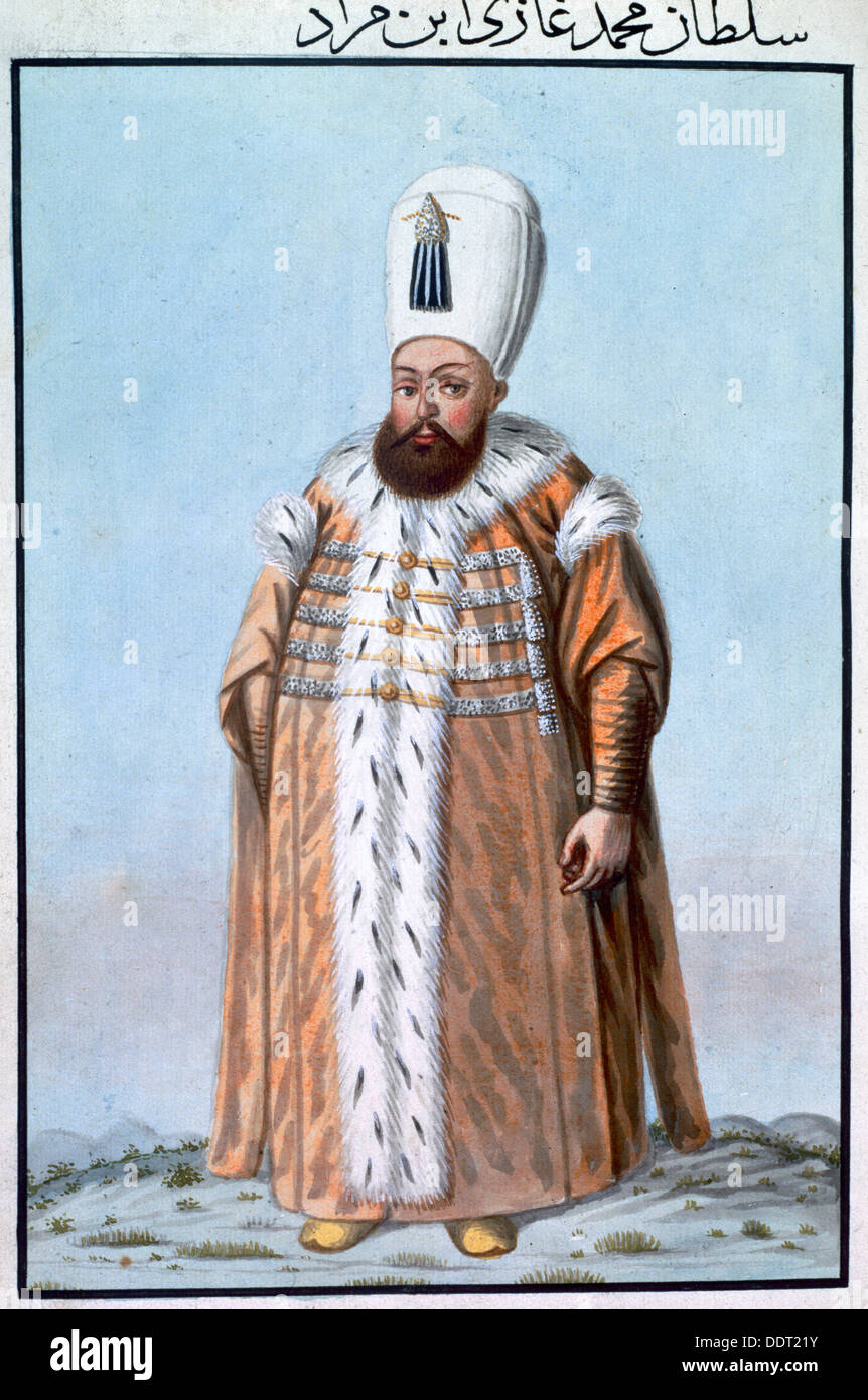 Mehmed III, Ottoman Emperor, (1808). Artist Unknown Stock Photo Alamy
