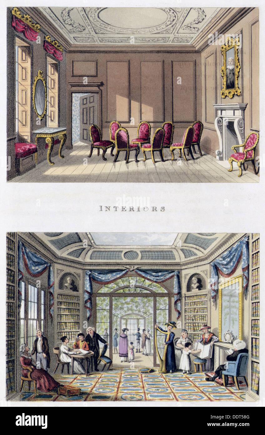 Interiors The Old Cedar Parlour And The Modern Living Room