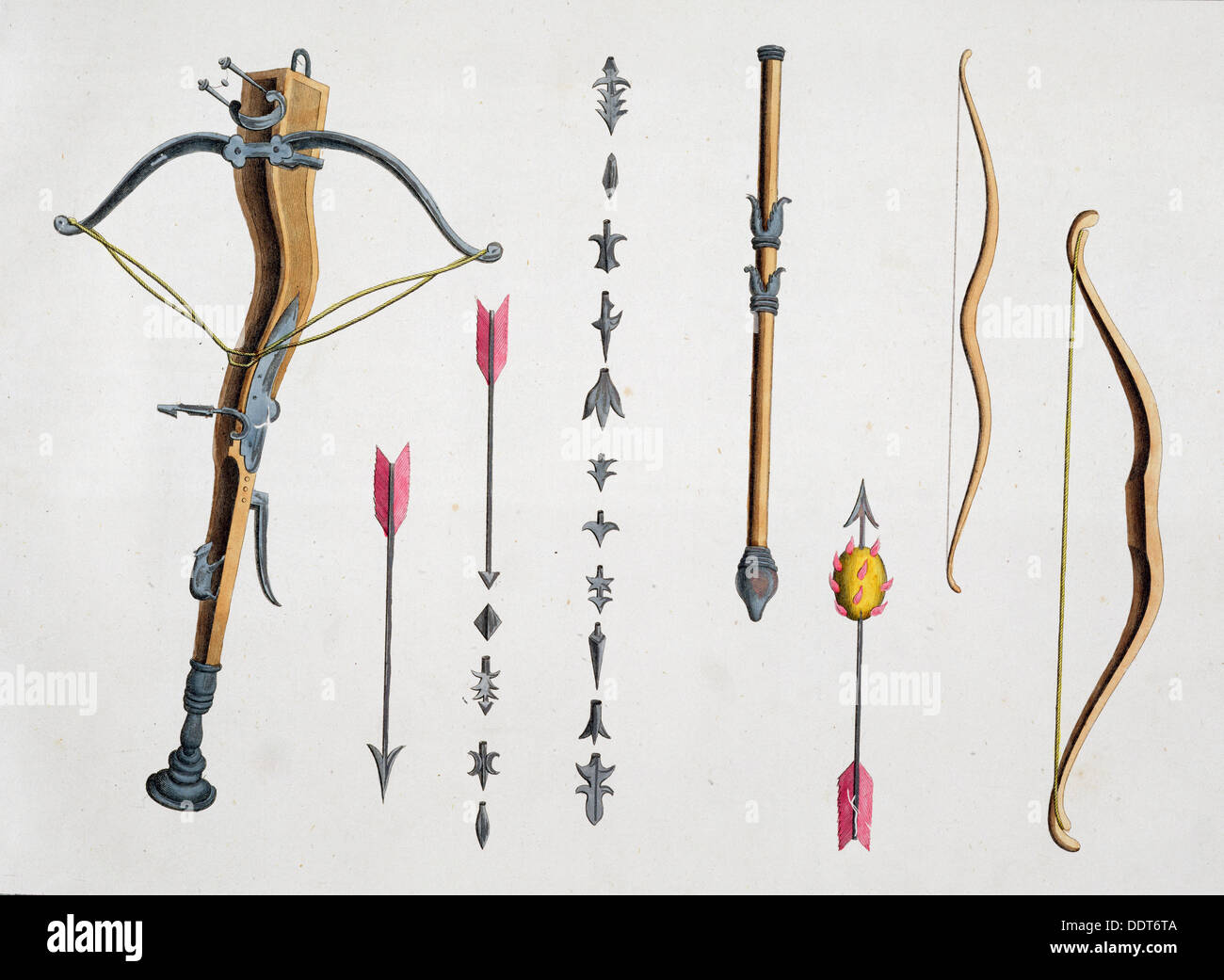 Fantasy Bow And Arrow Design