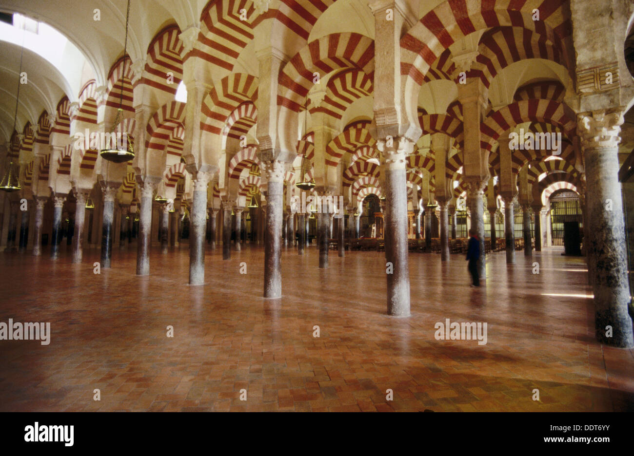 Arquerías de Almanzor (Al-Mansur´s arches). Great Mosque. Cordoba. Andalusia. Spain Stock Photo