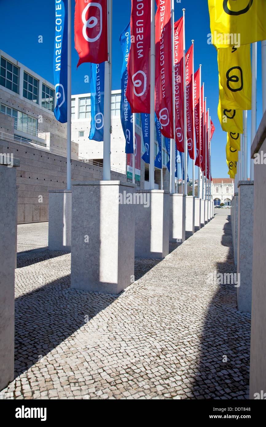 Centro Cultural de Belem CCB, where many exhibits, concerts and