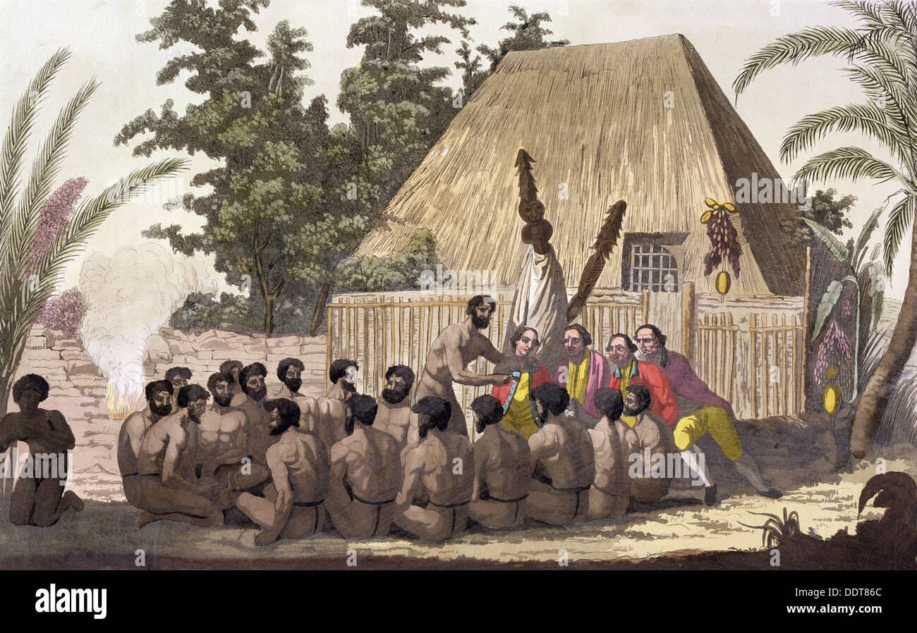 1778 captain james cook hi-res stock photography and images
