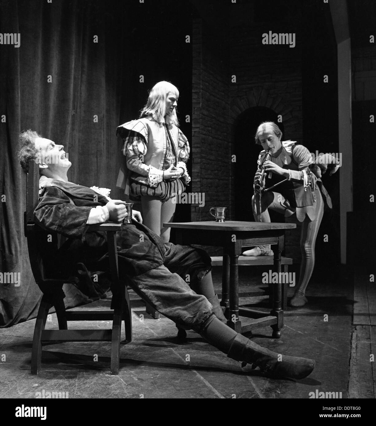 Production of Shakespeare's Twelfth Night, Worksop College, Derbyshire, 1960. Artist: Michael Walters Stock Photo