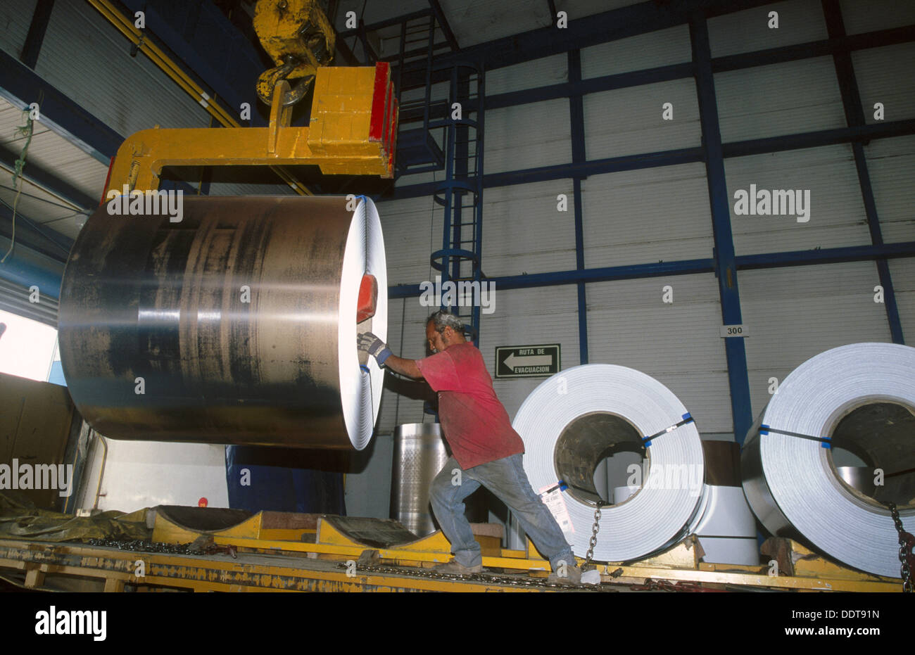 Steel industry. Mexico Stock Photo Alamy