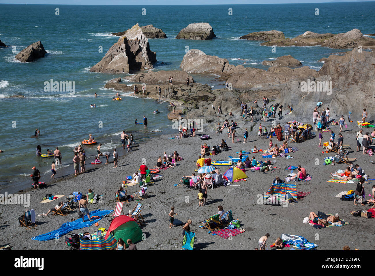 The Tunnels Beaches, Devon Stock Photo 60155968 Alamy