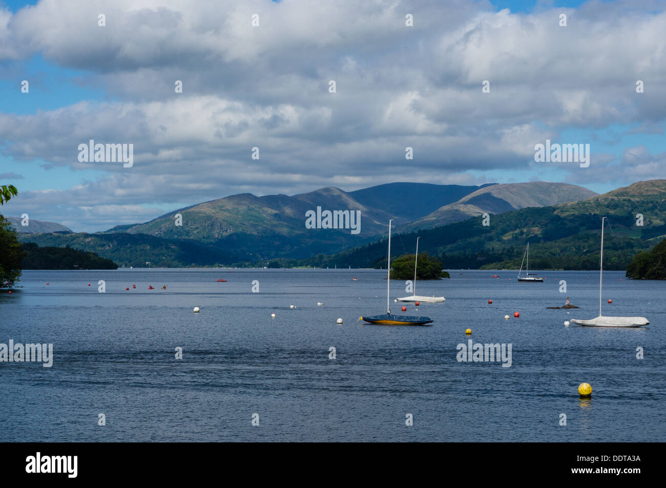 Bowness on Windermere, Lake District UK Stock Photo