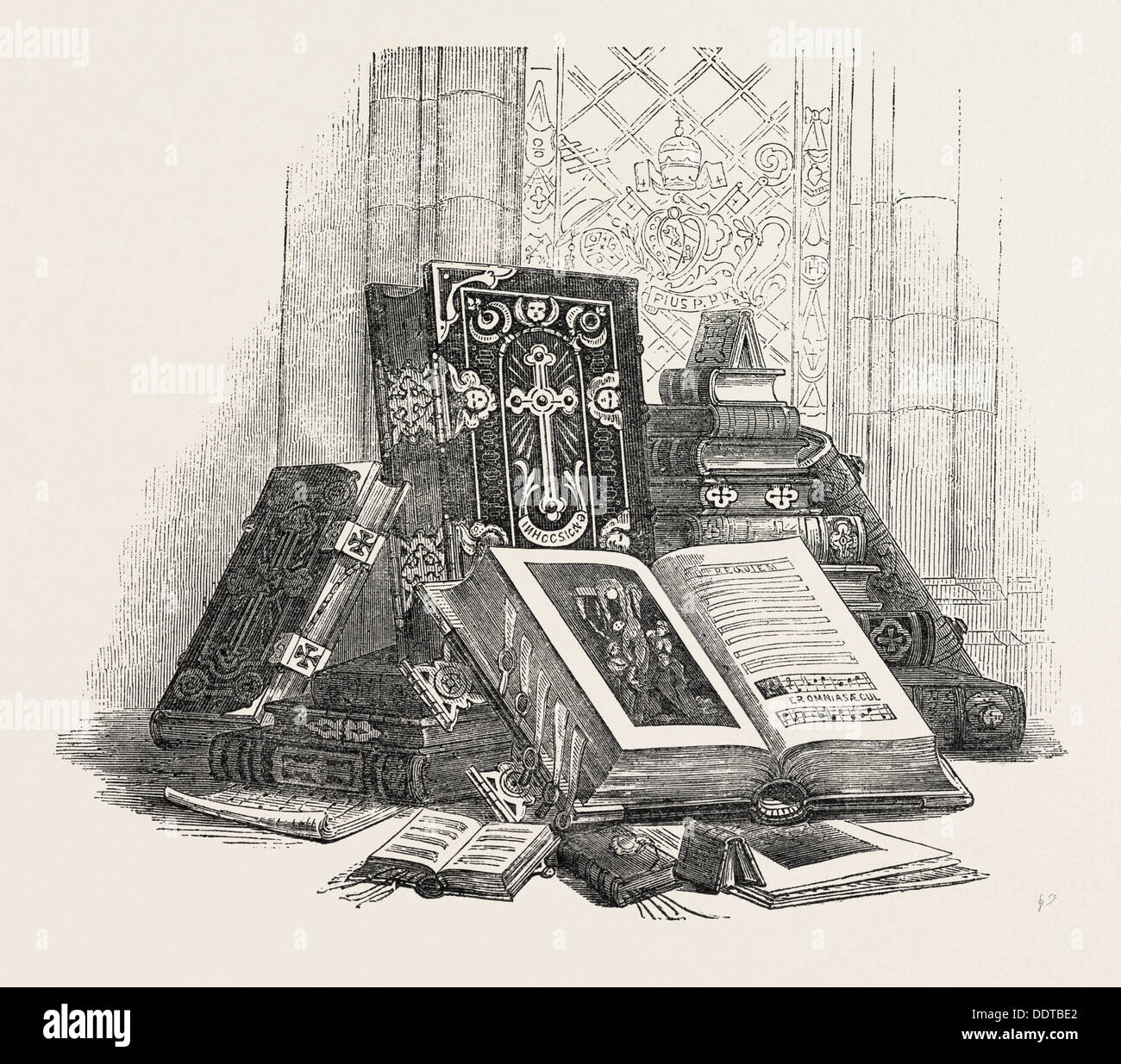 Books engraving 19th century hi-res stock photography and images - Alamy