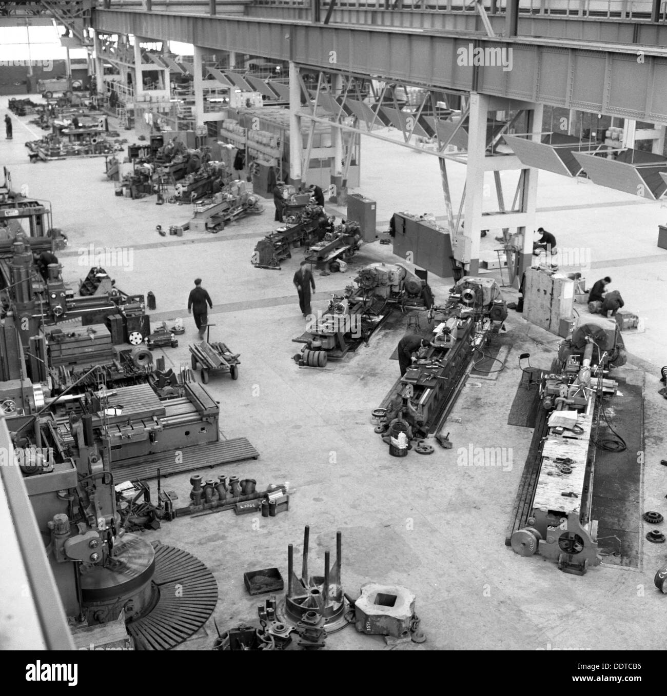 Lathe area, Park Gate Iron & Steel Co, Rotherham, South