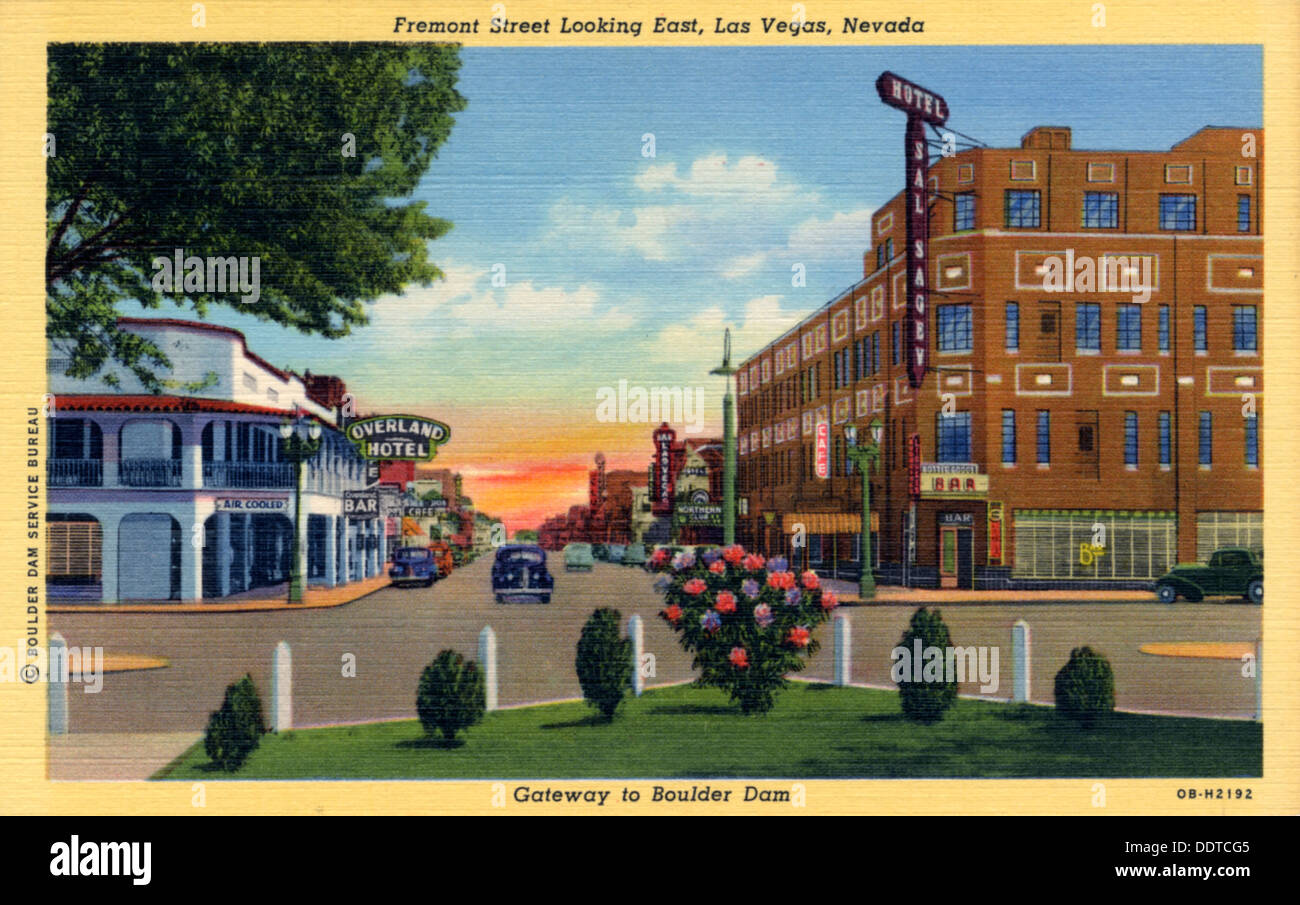Impression vintage de Las Vegas, art mural Las Vegas