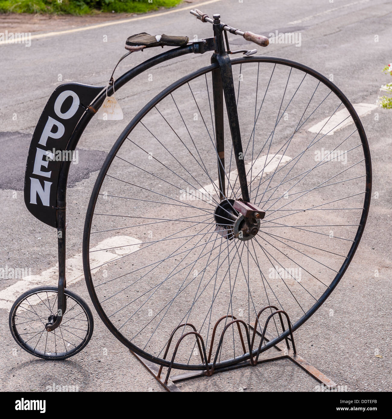 A penny farthing bike Stock Photo