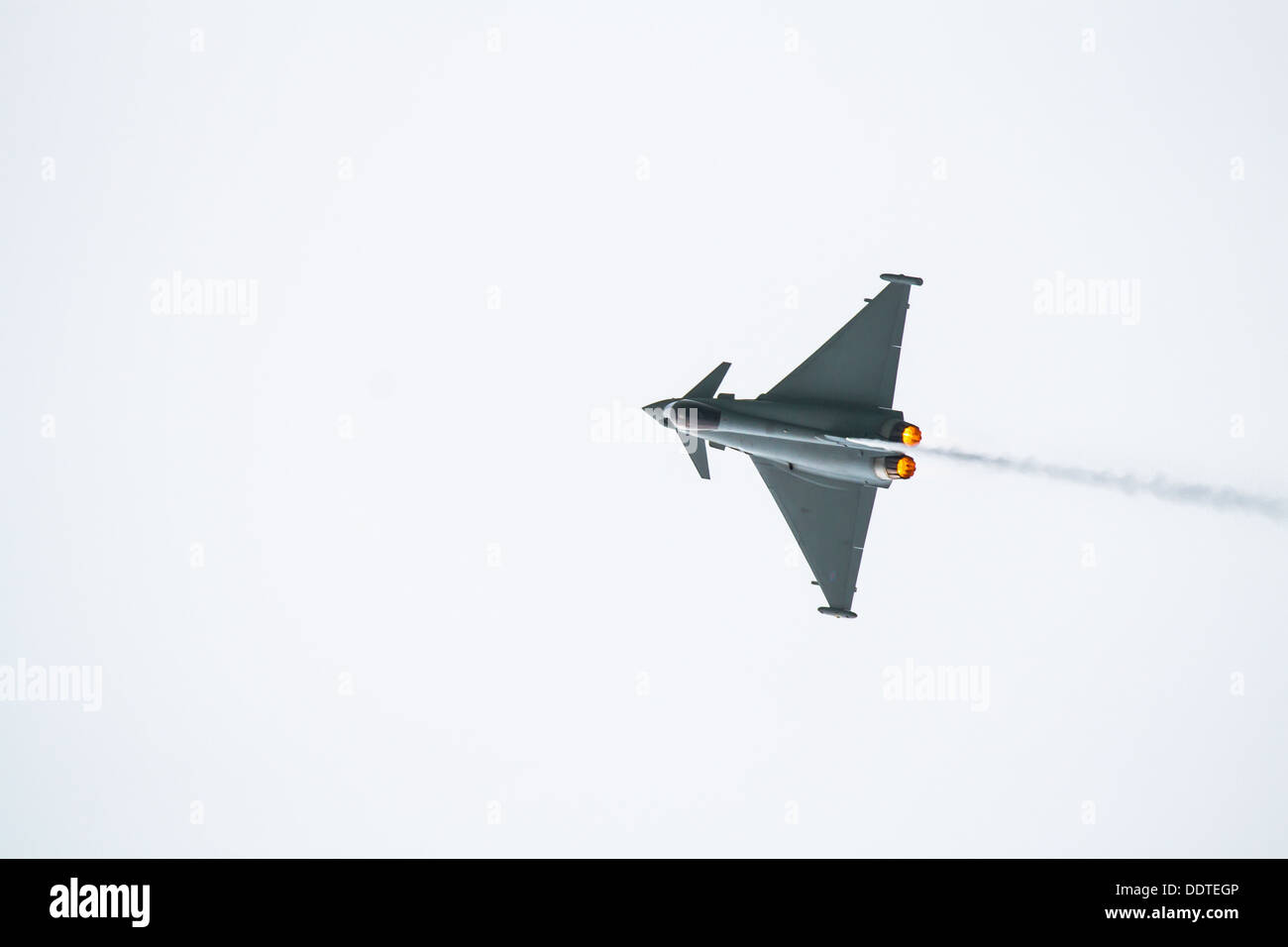 The Eurofighter Typhoon at Eastbourne Airbourne show Stock Photo