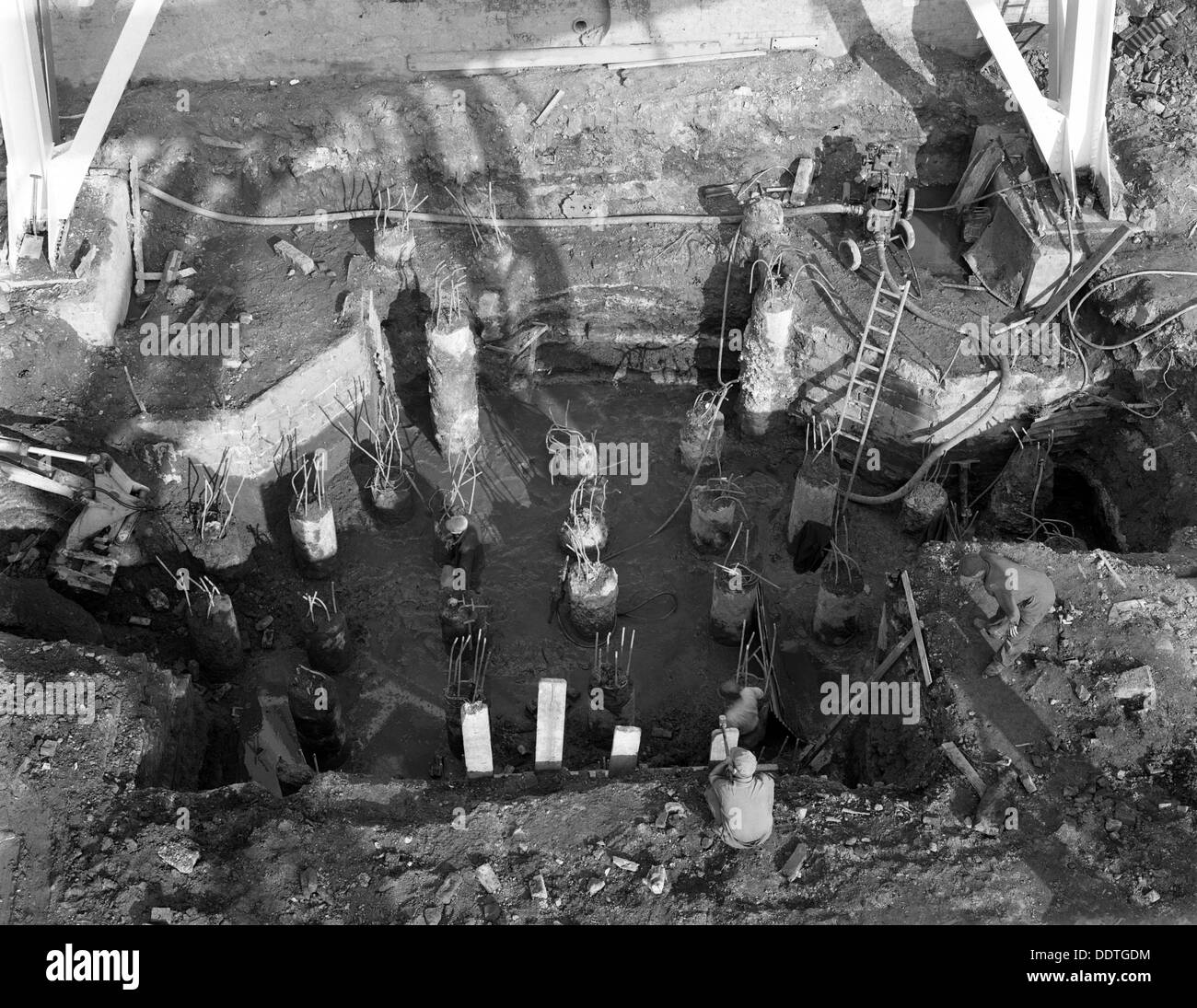 Excavations at Rossington Colliery near Doncaster, South Yorkshire ...
