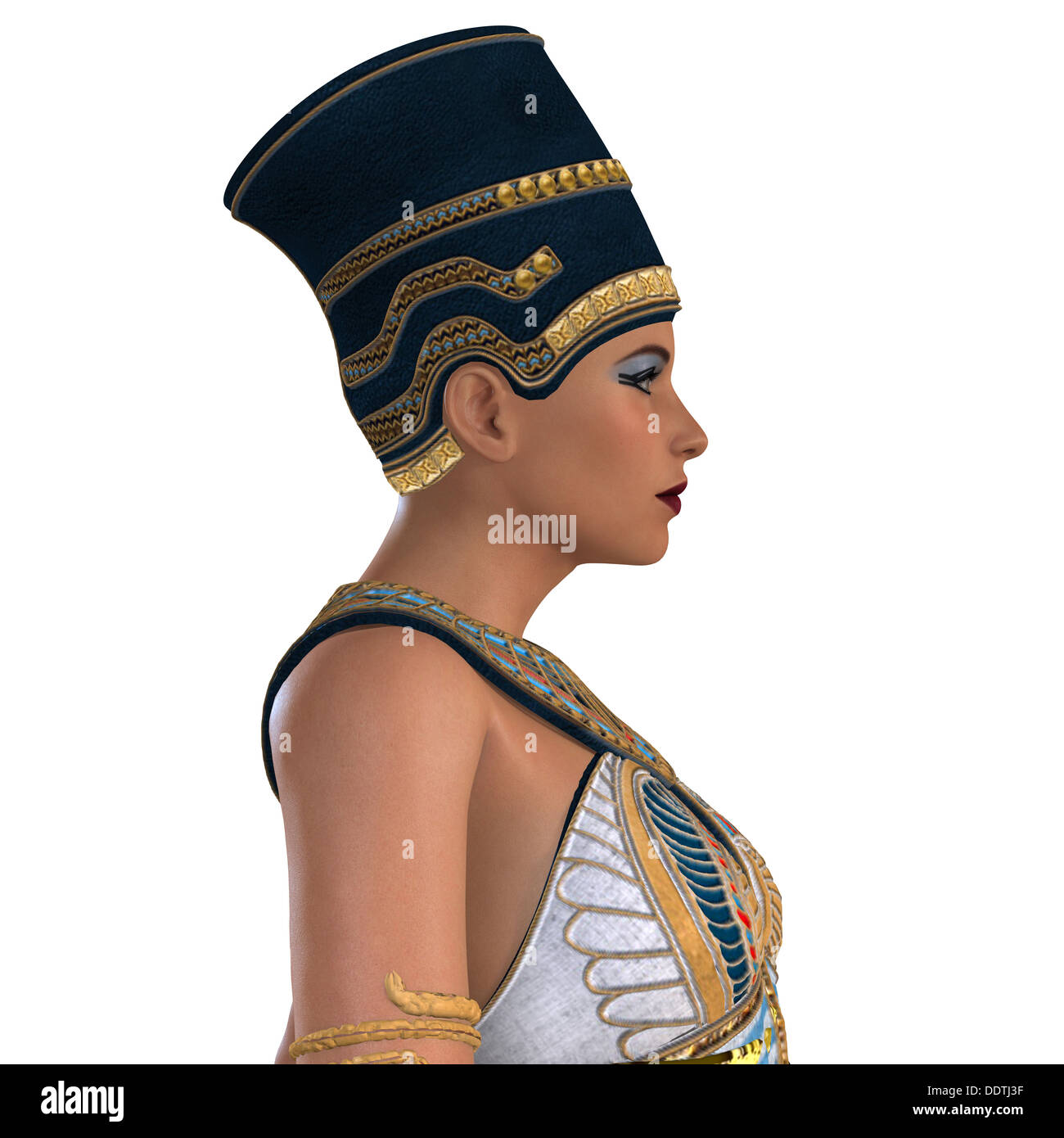 What Nefertiti A Queen Of Ancient Egypt May Have Looked Like In Life