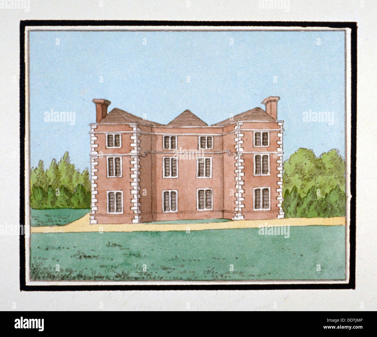 Lee Place which stood on the north side of Old Road, Lewisham, London