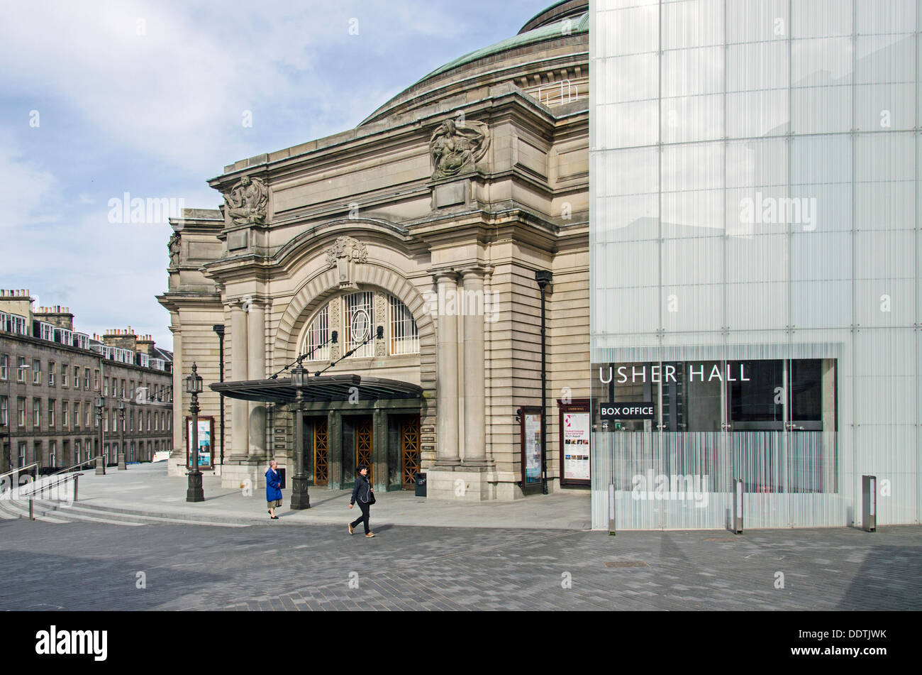 The Usher Hall on Lothian Road in the west end of Edinburgh, built in
