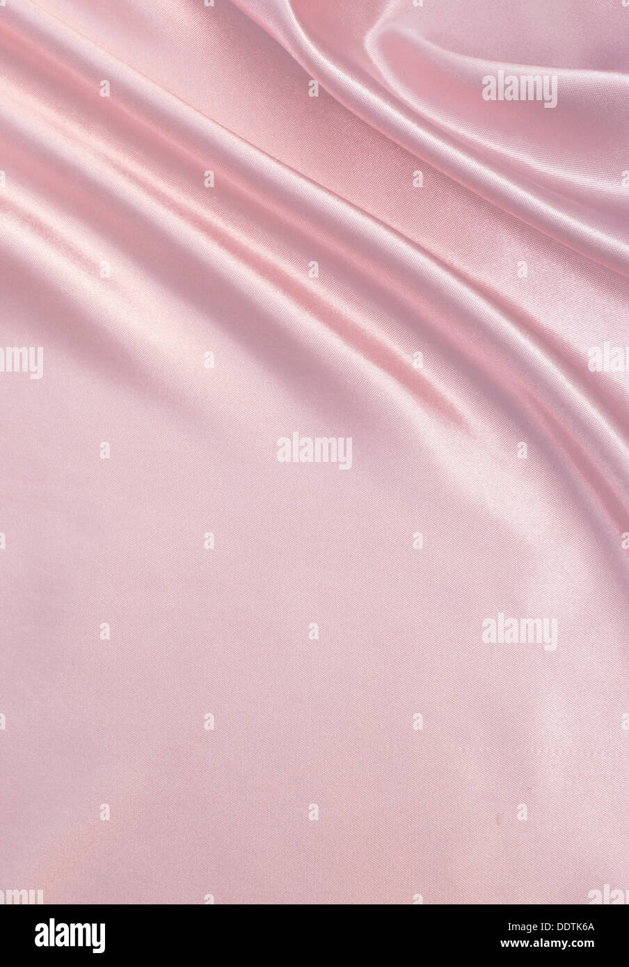 Smooth elegant pink silk can use as background Stock Photo
