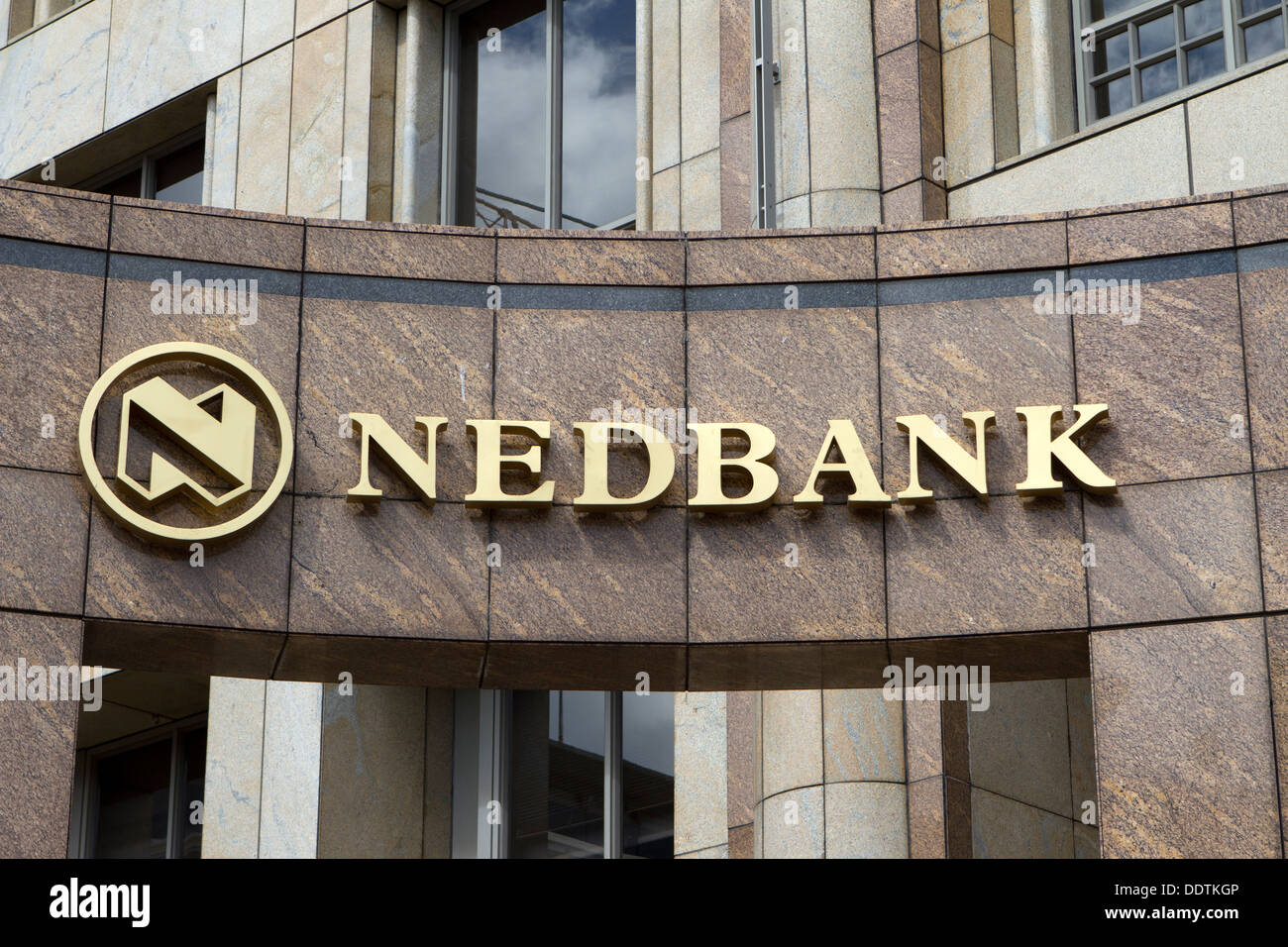 Nedbank logo. Stock Photo