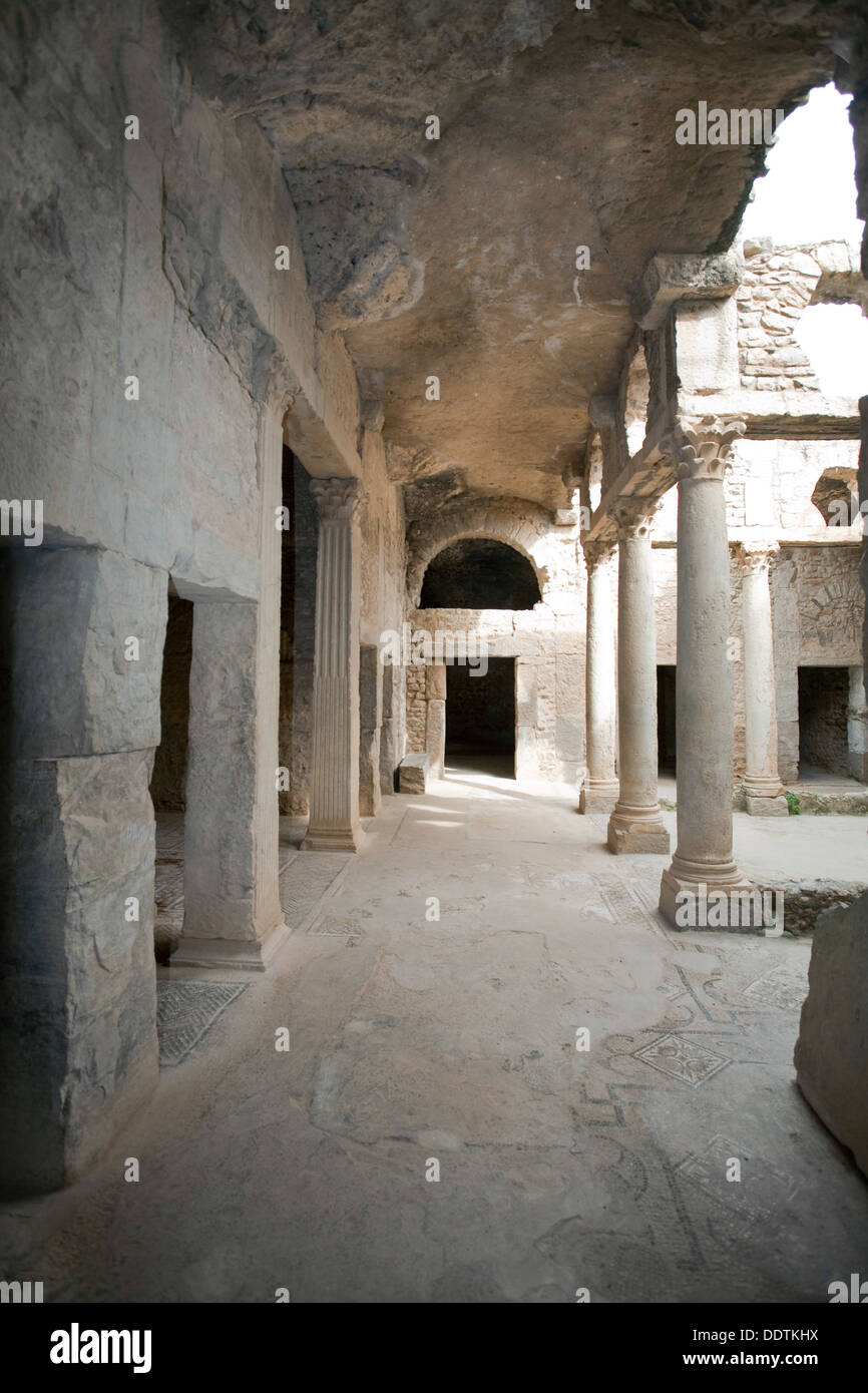 The House of the Hunting Scene, Bulla Regia, Tunisia. Artist Samuel