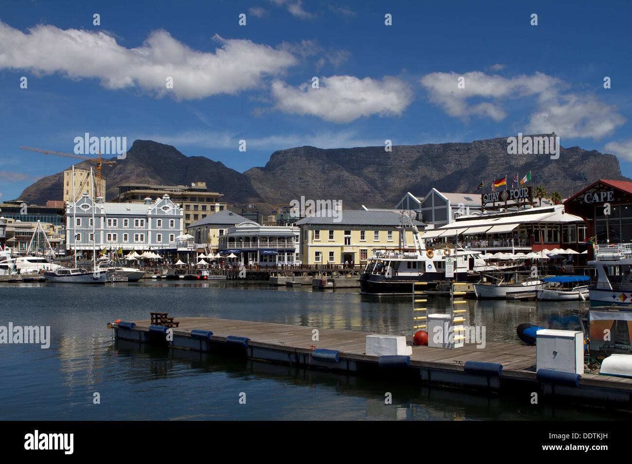Victoria & Alfred Waterfront, Cape Town, South Africa. Stock Photo