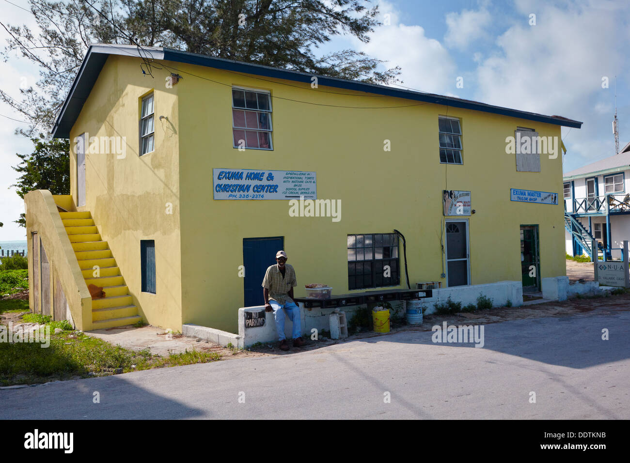Georgetown, Great Exuma, Bahamas, Caribbean Stock Photo