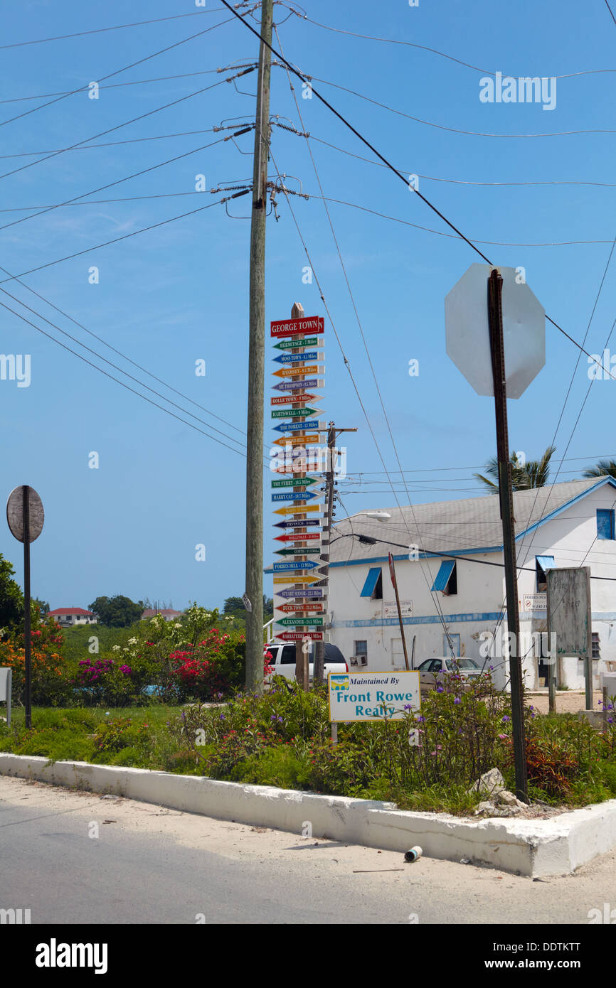 Town, Great Exuma Island, The Bahamas, Caribbean Stock Photo Alamy