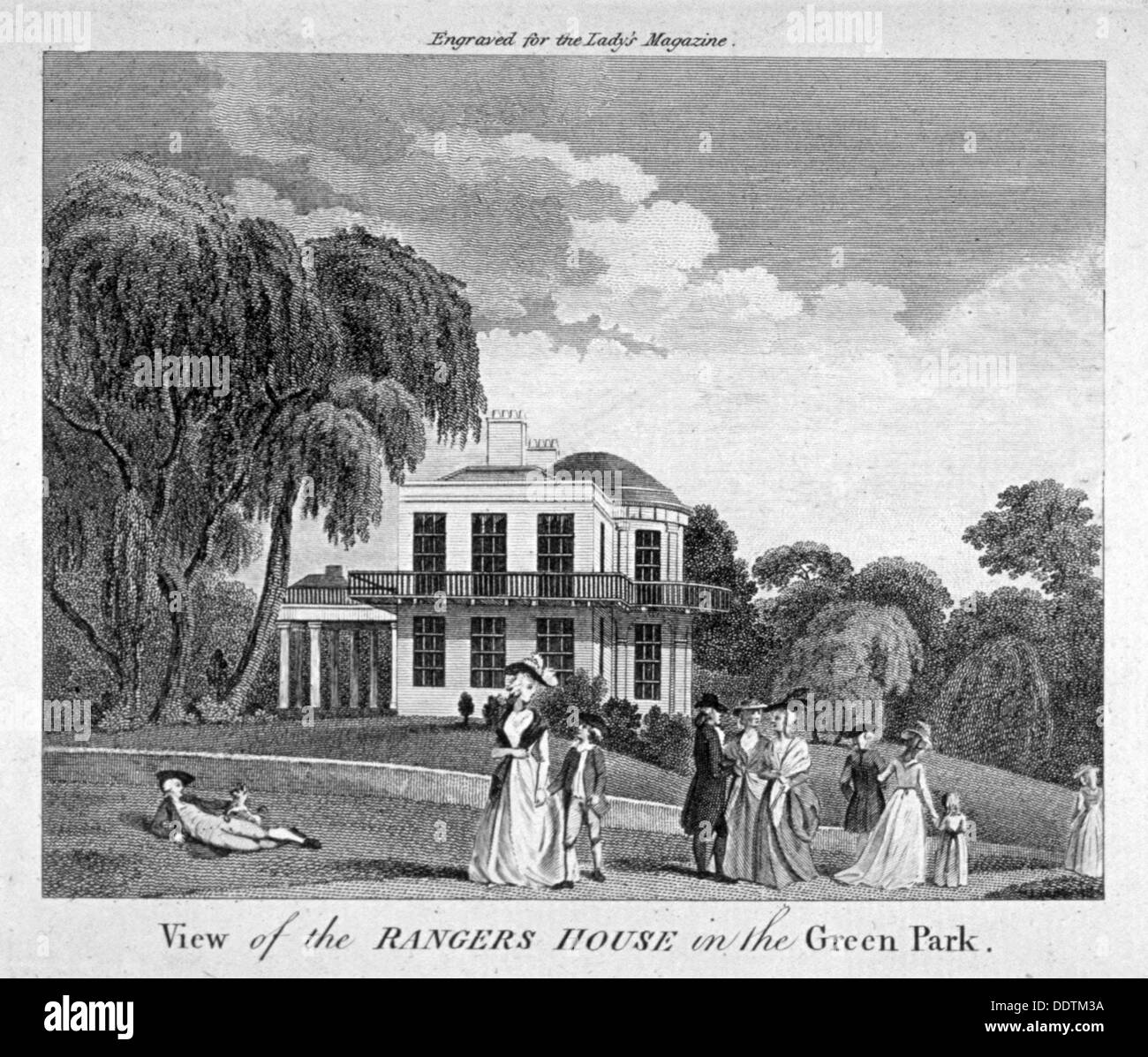 Ranger's House in Green Park, Westminster, London, c1790. Artist: Anon ...