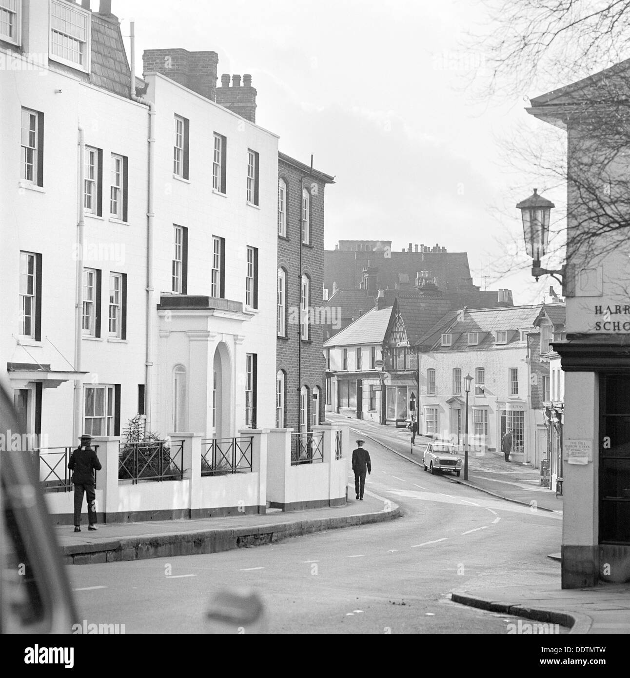 West Street, Harrow On The Hill, Harrow, London, 1962-1964. Artist: John Gay Stock Photo