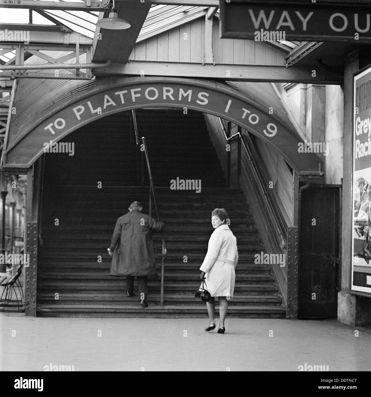 London Bridge Station, London, 1960-1972. Artist: John Gay Stock Photo