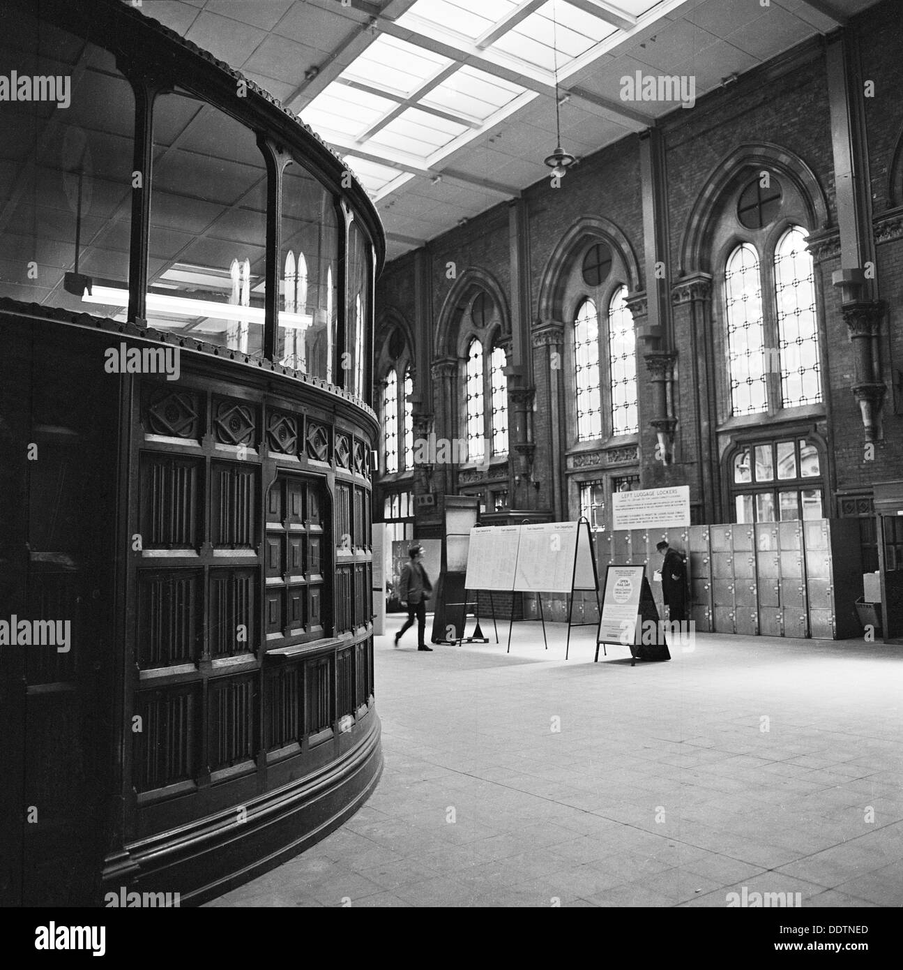 The booking hall, St Pancras Station 