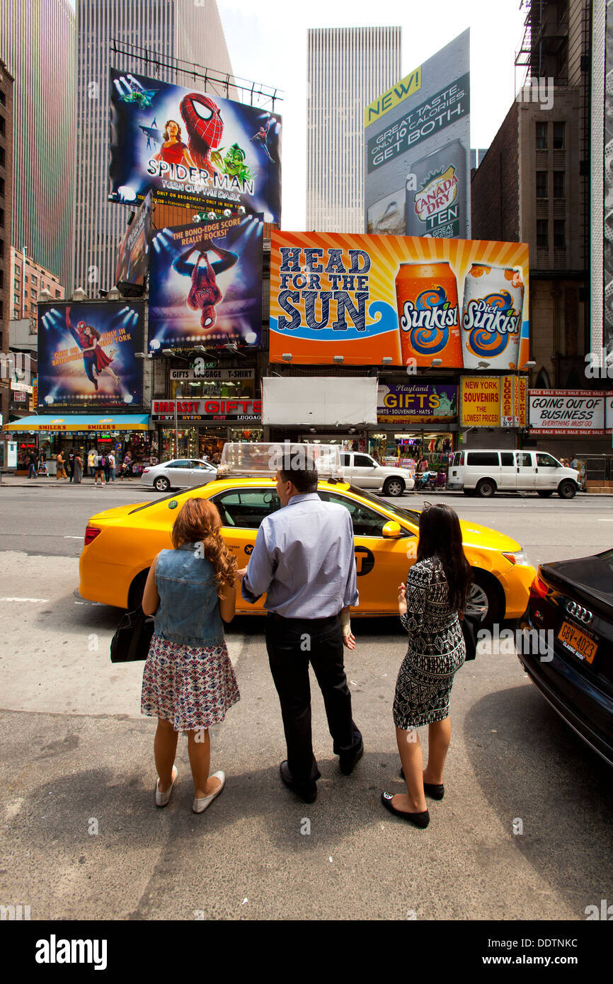 around Times Square, Manhattan, New York, United States of America